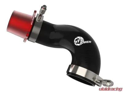 aFe Power BladeRunner Red Turbo Muffler Delete for Audi VW L4 2.0L 2015-2021 - 46-20417-R