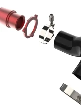 aFe Power BladeRunner Red Turbo Muffler Delete for Audi VW L4 2.0L 2015-2021                                     - 46-20417-R - Image 2