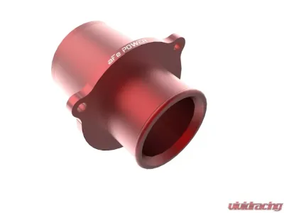 aFe Power BladeRunner Red Turbo Muffler Delete for Audi VW L4 2.0L 2015-2021 - 46-20417-R