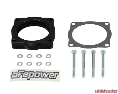 aFe Power Momentum Silver Bullet Black Throttle Body Spacer BMW 3-Series (E9X) N52/N53 2006-2013 - 46-31011