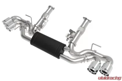 AFE Power Mach Force-XP 304 Stainless Steel Catback Exhaust for Chevrolet Corvette C8 2020-2024 - 49-34127-P