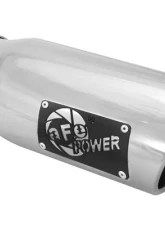 aFe Power Gemini XV Catback Exhaust System With Cut-Out Polished GMC Sierra 2009-2018 | Chevrolet Silverado 2009-2018                                     - 49-34131-P - Image 4