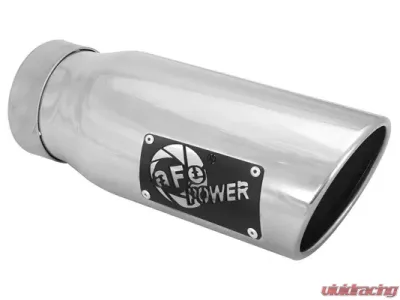 aFe Power Gemini XV Catback Exhaust System With Cut-Out Polished GMC Sierra 2009-2018 | Chevrolet Silverado 2009-2018 - 49-34131-P