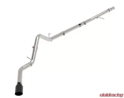 aFe Power Large Bore-HD 3 IN 409 Stainless Steel DPF-Back Exhaust System Chevrolet Silverado | GMC Sierra 2020-2021 - 49-44128-B