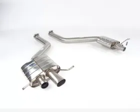 Quicksilver Sport Stainless Steel Rear Section Bentley Continental GT | GTC V8 | V8S 2012-2019