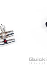 Quicksilver Sport Side Muffler Deletes w/Valves Porsche 991 GT3 | GT3 RS 2014-2019                                     - PS992S - Image 4