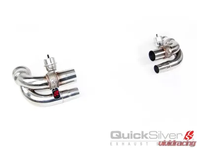 Quicksilver Sport Side Muffler Deletes w/Valves Porsche 991 GT3 | GT3 RS 2014-2019 - PS992S