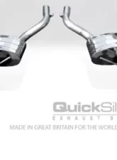 Quicksilver Sport Stainless Steel Rear Silencers Maserati GranTurismo S 4.7L 2008-2017                                     - MT230S - Image 2
