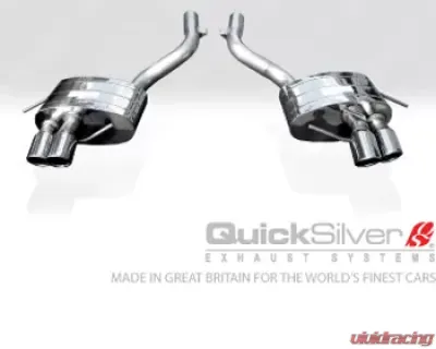 Quicksilver Sport Stainless Steel Rear Silencers Maserati GranTurismo S 4.7L 2008-2017 - MT230S