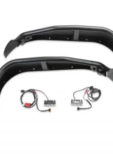Fabtech Jeep Jl/Jt Tube Fenders Fr Stl Pwdrcoat Blk Texture Jeep                                     - FTS24212 - Image 2