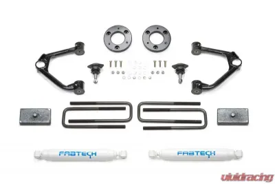 Fabtech 1.5" Budget Sys W/ Perf Shks 2019-20 Gm K1500 P/U W/ Trail Boss/At4 Pkg - K1152