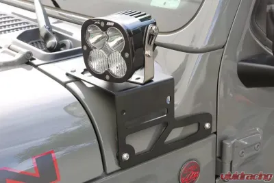 Fabtech Light Bracket Kit Non-Adj Jeep - FTS24269