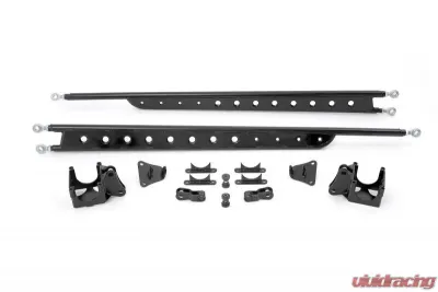 Fabtech Super Duty Trctn Bars Black - FTS62003BK