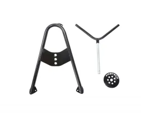 Fabtech Spare Tire Mnt Angled Black