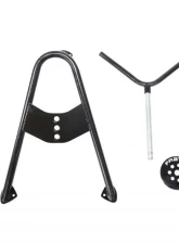 Fabtech Spare Tire Mnt Angled Black                                     - FTT10002BK - Image 2