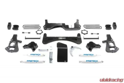 Fabtech 6" Rts Sys W/Perf Shks 01-10 Gm C/K2500Hd, C/K3500Hd - K1045
