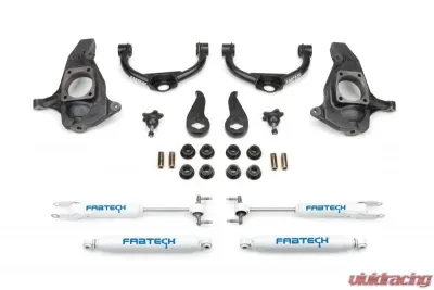Fabtech 3.5" Ultimate Sys W/Perf Shks 2011-19 Gm C/K2500Hd/3500Hd - K1055