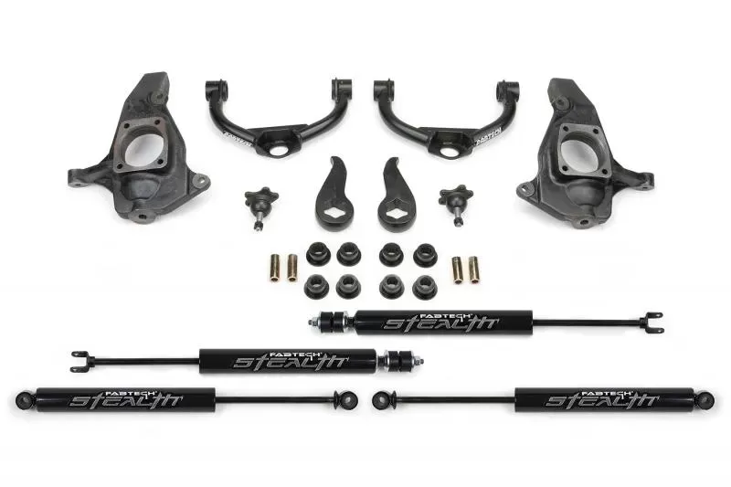 Fabtech 3.5" Ultimate Sys W/Stealth 2011-19 Gm C/K2500Hd/3500Hd - K1055M