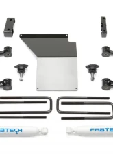 Fabtech 3" Budget Sys W/ Perf Shocks 07-18 Gm C/K1500 P/U W/ Oe Forg Stl Uca                                     - K1059 - Image 2