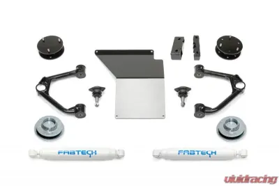 Fabtech 3" Budget Sys W/ Perf Shocks 07-14 Gm C/K1500 Suv - K1060