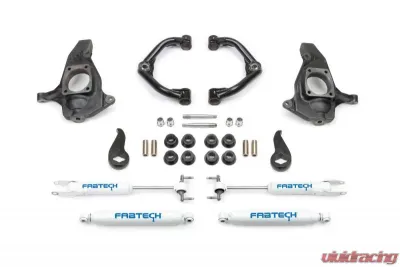 Fabtech 3.5" Ultimate Sys W/Uniball Uc & Perf Shocks 2011-19 Gm C/K2500Hd/3500Hd - K1064