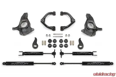 Fabtech 3.5" Ultimate Sys W/Uniball Uc & Stealth 2011-19 Gm C/K2500Hd /3500Hd - K1064M