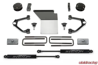 Fabtech 3" Budget Sys W/ Stealth 14-18 Gm C/K1500 P/U W/ Oe Alm Or Stmp Stl Uca - K1070M