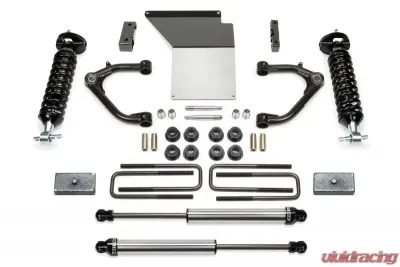Fabtech 3" Uniball Uca Sys W/ Dl 2.5 2.25 14-18 Gm C/K1500 P/U W/ Oe Alm Or Stmp Stl Uca - K1071DL