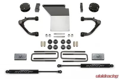 Fabtech 3" Uniball Uca Sys W/ Stealt 14-18 Gm C/K1500 P/U W/ Oe Alm Or Stmp Stl Uca - K1071M
