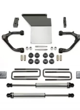 Fabtech 3" Uniball Uca Sys W/ Dl 2.5 2.25 07-18 Gm C/K1500 W/ Oe Forg Stl Uca                                     - K1108DL - Image 2