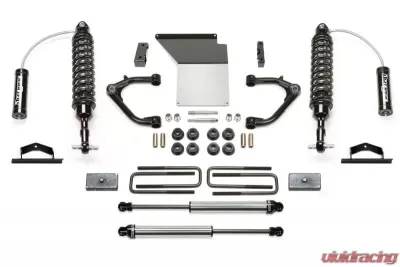 Fabtech 3" Uniball Uca Sys W/ Dl 2.5 2.25 07-18 Gm C/K1500 W/ Oe Forg Stl Uca - K1108DL