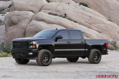 Fabtech 4" Perf Sys W/ Dl 2.5 & 2.25 14-18 Gm C/K1500 P/U W/ Oe Forg Stl Uca - K1117DL