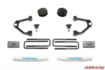 Fabtech 3" Budget Sys W/ Perf Shks 2019-20 Gm C/K1500 P/U - K1126