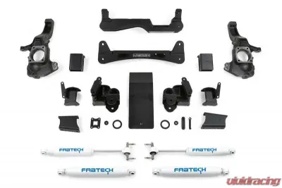 Fabtech 6" Rts Sys W/Perf Shks 2020-21 Gm 3500Hd 4Wd - K1161