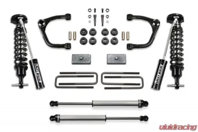 Fabtech 3" Uniball Uca Sys W/ Dl 2.5 Resi & 2.25 2019-20 Gm C/K1500 P/U Diesel - K1168DL