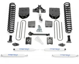 Fabtech 6" Basic System w/Performance Shocks Ford F250 4Wd w/o Factory Overload 2005-2007