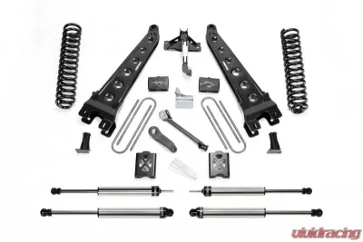 Fabtech 6" Rad Arm Sys W/Coils & Dlss Shks 05-07 Ford F250 4Wd W/Factory Overload Ford F-250 2005-2007 - K20111DL