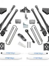 Fabtech 6" 4Link Sys W/Coils & Perf Shks 05-07 Ford F350 4Wd Ford F-350 2005-2007                                     - K20132 - Image 2