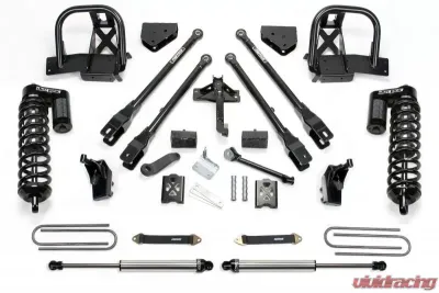 Fabtech 6" 4Link Sys W/Dlss 4.0 C/O & Rr Dlss 05-07 Ford F250 4Wd W/Factory Overload Ford F-250 2005-2007 - K20141DL