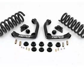 Fabtech 2.5" Perf Sys W/Perf Shks 98-08 Ford Ranger 2Wd Coil Spring Front Susp W/4Cyl&3. Ford Ranger 1998-2008