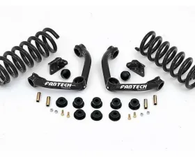 Fabtech 2.5" Perf Sys W/Perf Shks 98-08 Ford Ranger 2Wd Coil Spring Front Susp W/4.0L V6 Ford Ranger 1998-2008