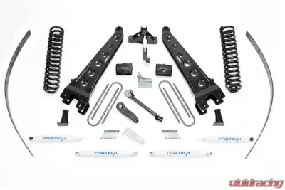 Fabtech 8" Rad Arm Sys W/Coils & Perf Shks 2008-16 Ford F250 4Wd W/Factory Overload Ford - K2124