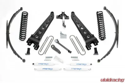 Fabtech 8" Rad Arm Sys W/Coils & Rr Lf Sprngs & Perf Shks 2008-16 Ford F250/350 4Wd Ford 2008-2016 - K2128