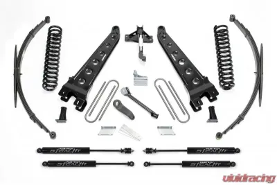 Fabtech 8" Rad Arm Sys W/Coils & Rr Lf Sprngs & Stealth 2008-16 Ford F250/350 4Wd Ford 2008-2016 - K2128M