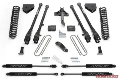 Fabtech 6" 4Link Sys W/Coils & Stealth 2008-16 Ford F350/450 4Wd 8 Lug Ford - K2132M