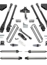 Fabtech 10" 4 Link System with Coils & DLSS Shocks for 2011-2016 Ford F350 4WD                                     - K2150DL - Image 2