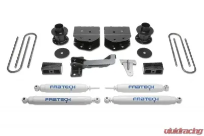 Fabtech 4" Budget Sys W/Perf Shocks 2005-07 Ford F250/350 4Wd Ford 2005-2007 - K2181