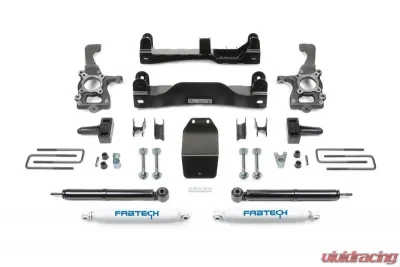 Fabtech 4" Basic Sys W/ Perf Shks 09-13 Ford F150 4Wd Ford - K2183