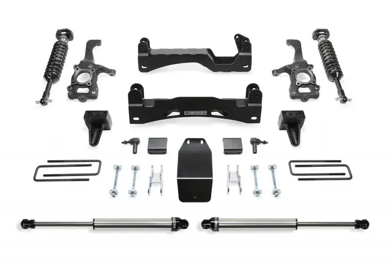 Fabtech 6" Perf Sys W/Dlss 2.5 C/O & Rr Dlss 2015-20 Ford F150 4Wd Ford - K2195DL