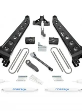 Fabtech 4" Rad Arm Sys W/Coils & Perf Shks 2008-16 Ford F250/F350 4Wd Ford 2008-2016                                     - K2211 - Image 2